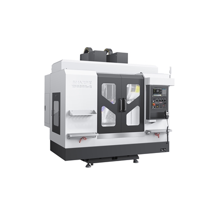 高效率(lü)，高剛性雙主軸(zhou)加工中心W560L